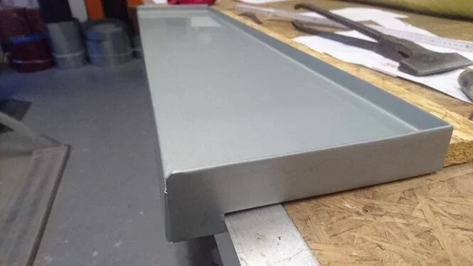 Parapet v dielni